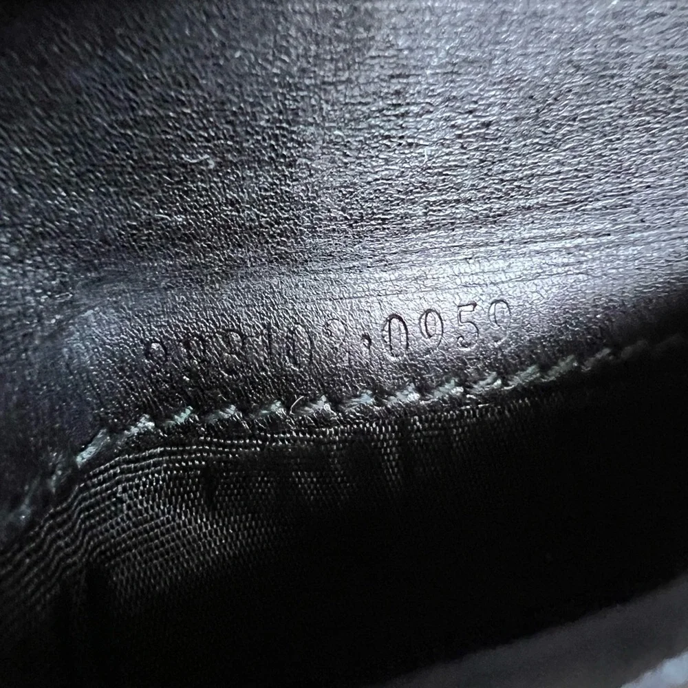 Gucci Black Leather Bifold wallet